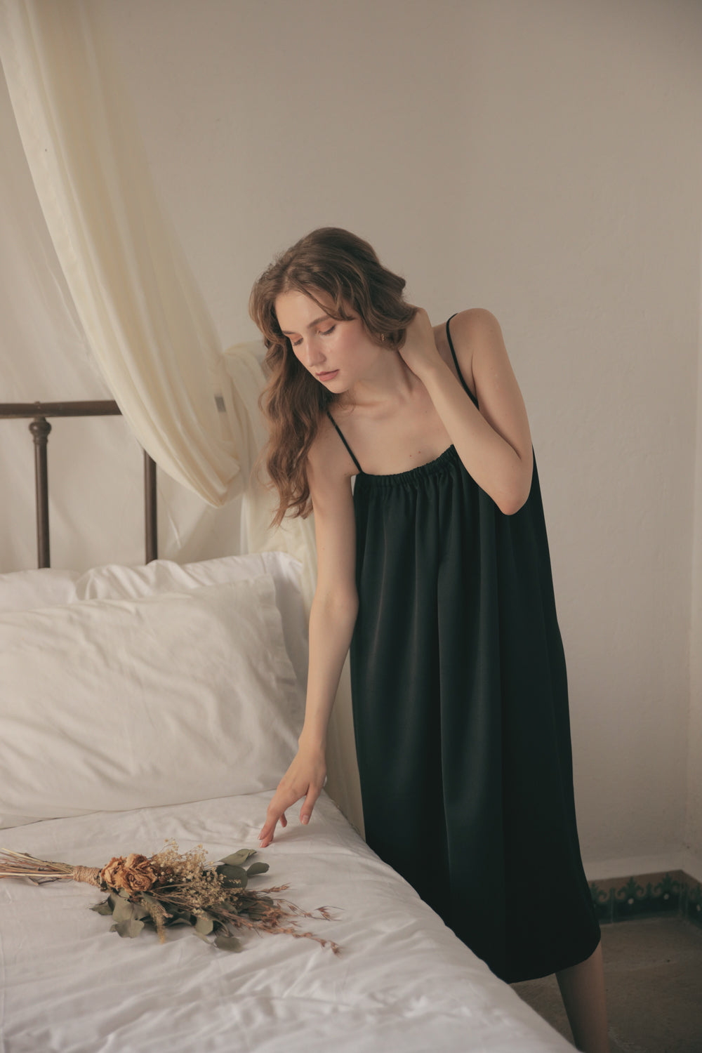 silk home dress Home Textile Silk Dresses for Women V-Neck Women Sleepwear Silk Dress Suspender Skirt