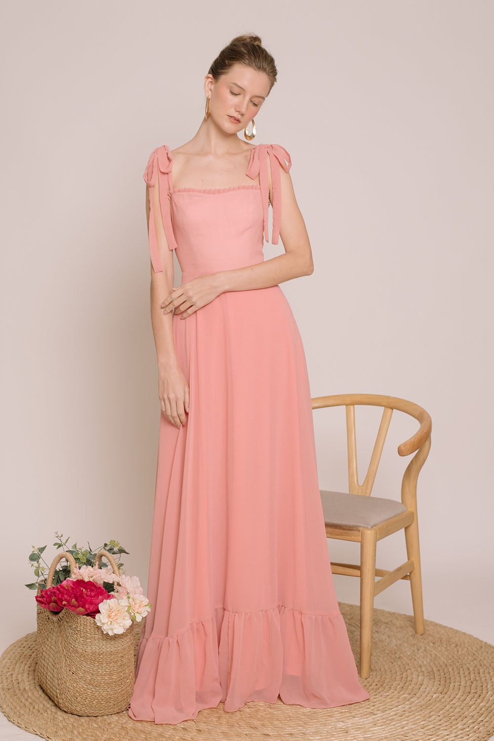 pink salmon color dress Salmon Pink Cocktail Dress