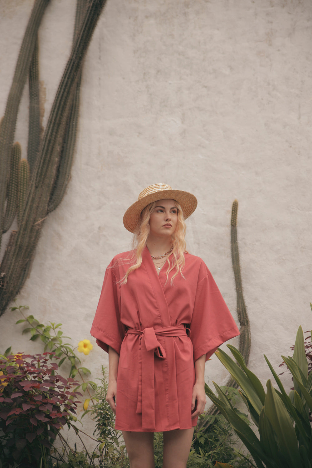 CORFU Robe Dress (Rust Linen) – Zoo Label