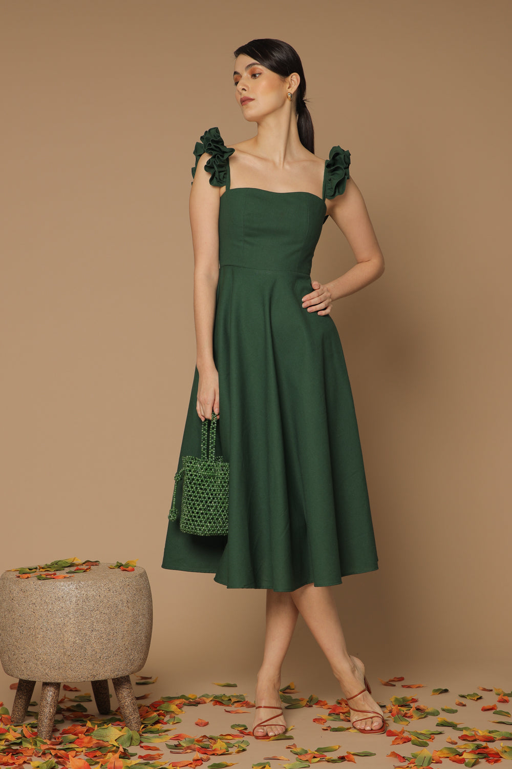 Hunter green sale semi formal dresses